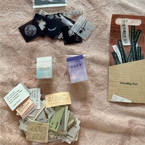 Scrapbooking Vintage-Inspired Postcard Stickers